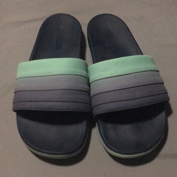 adidas women's adilette cloudfoam plus slides
